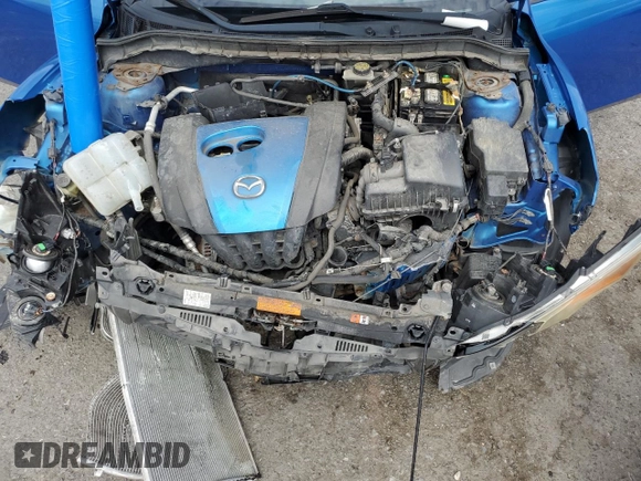 2012 Mazda 3 i Touring with VIN JM1BL1L88C1679005, listed as a Copart auction lot 64215215 with 133,091 mi miles and Salvage title. Bid and sale history available at DreamBid. Image 11.