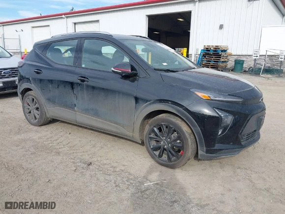 2023 Chevrolet Bolt EUV LT with VIN 1G1FY6S03P4187748, listed as a IAAI auction lot 41726037 with 23,098 mi miles. Bid and sale history available at carsss.com. Image 1.