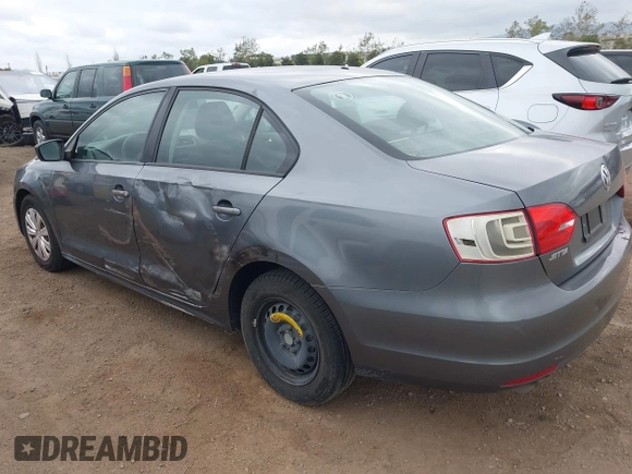 2012 Volkswagen Jetta Sedan S with VIN 3VW2K7AJ7CM309224, listed as a IAAI auction lot 42128641 with 127,702 mi miles. Bid and sale history available at carsss.com. Image 3.