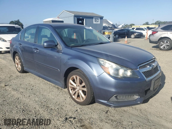 2013 Subaru Legacy Premium with VIN 4S3BMBC61D3039838, listed as a Copart auction lot 59431575 with 189,244 mi miles and Clean title. Bid and sale history available at DreamBid. Image 4.