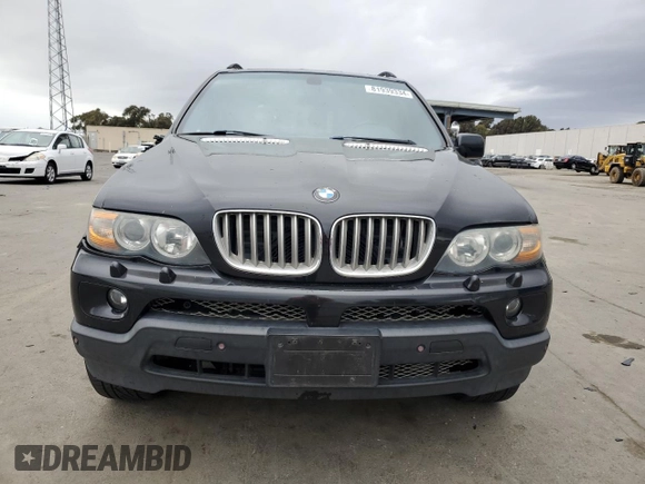 2006 BMW X5 3.0i with VIN 5UXFA13596LY26193, listed as a Copart auction lot 81939334 with 192,918 mi miles and Salvage Title. Bid and sale history available at carsss.com. Image 5.