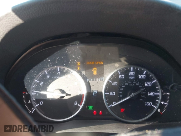 2017 Acura RDX with VIN 5J8TB3H31HL023550, listed as a IAAI auction lot 41349824 with 113,343 mi miles. Bid and sale history available at carsss.com. Image 7.