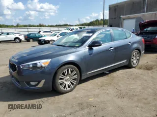 2015 Kia Cadenza Premium with VIN KNALN4D76F5173138, listed as a Copart auction lot 72611364 with 174,028 mi miles and Clean Title. Bid and sale history available at carsss.com. Image 1.