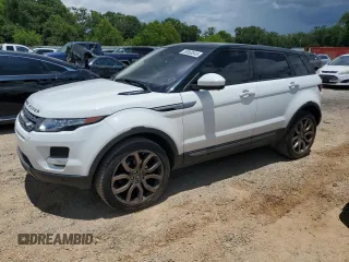 2015 Land Rover Range Rover Evoque Pure Premium with VIN SALVR2BG9FH075073, listed as a Copart auction lot 59668845 with 122,906 mi miles and Salvage title. Bid and sale history available at DreamBid. Image 1.