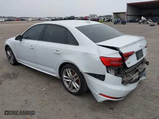 2017 Audi A4 Season of Audi ultra Premium with VIN WAUKMAF46HN056260, listed as a IAAI auction lot 41619499 with 149,635 mi miles. Bid and sale history available at carsss.com. Image 3.
