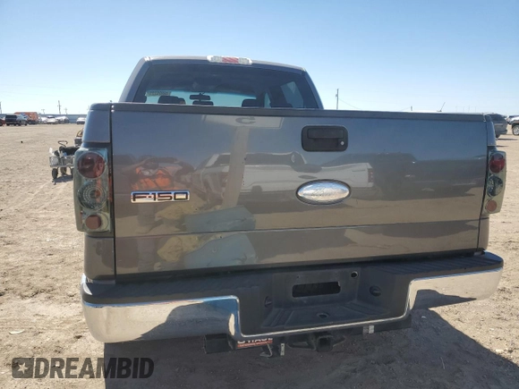 2006 Ford F-150 XLT with VIN 1FTRW12W46KD91194, listed as a Copart auction lot 46920225 with 373,732 mi miles and Salvage title. Bid and sale history available at DreamBid. Image 6.