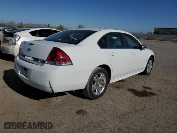 2010 Chevrolet Impala LS with VIN 2G1WA5EN9A1120693, listed as a Copart auction lot 55350115 with 231,615 mi miles and Salvage Title. Bid and sale history available at DreamBid. Image 3.