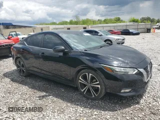 2021 Nissan Sentra SR with VIN 3N1AB8DV5MY229503, listed as a Copart auction lot 52194235 with 84,726 mi miles and Salvage Title. Bid and sale history available at carsss.com. Image 4.