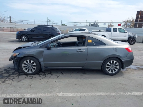 2010 Honda Civic EX with VIN 2HGFG1B82AH511741, listed as a IAAI auction lot 42055584 with Not Provided miles. Bid and sale history available at carsss.com. Image 15.