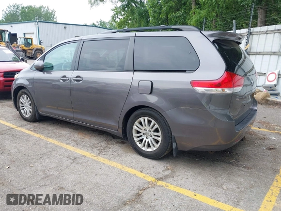 2012 Toyota Sienna XLE AAS with VIN 5TDYK3DC4CS216437, listed as a IAAI auction lot 42550624 with 253,123 mi miles and . Bid and sale history available at DreamBid. Image 3.