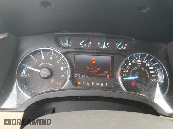 2011 Ford F-150 XL with VIN 1FTFW1EF3BFD34437, listed as a Copart auction lot 71930954 with 207,344 mi miles and Non Repairable. Bid and sale history available at carsss.com. Image 9.