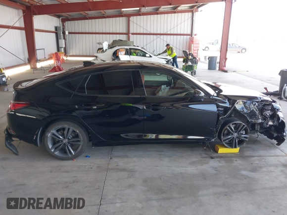 2023 Acura Integra w/A-Spec Package with VIN 19UDE4H35PA010229, listed as a IAAI auction lot 42043434 with 36,843 mi miles and . Bid and sale history available at DreamBid. Image 13.