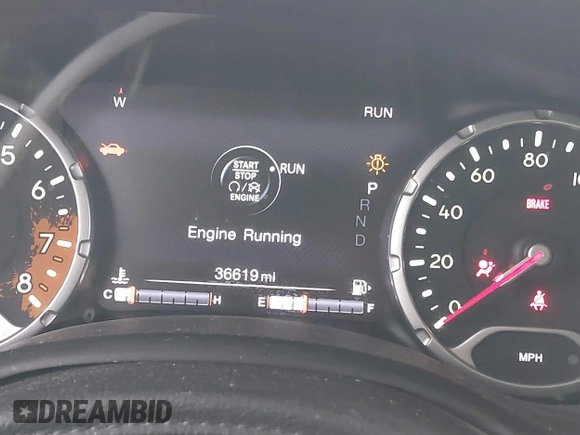 2017 Jeep Renegade Latitude with VIN ZACCJABB2HPG16741, listed as a IAAI auction lot 41746500 with 36,619 mi miles. Bid and sale history available at carsss.com. Image 7.