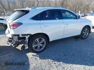 2015 Lexus RX 350 with VIN 2T2ZK1BA2FC182145, listed as a IAAI auction lot 41824791 with 115,806 mi miles. Bid and sale history available at carsss.com. Image 4.