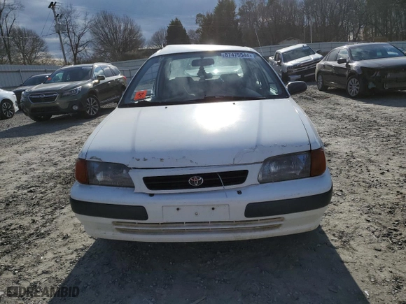 1997 Toyota Tercel DX with VIN JT2BC52L5V0215622, listed as a Copart auction lot 87475544 with 382,242 mi miles and Salvage Title. Bid and sale history available at carsss.com. Image 5.