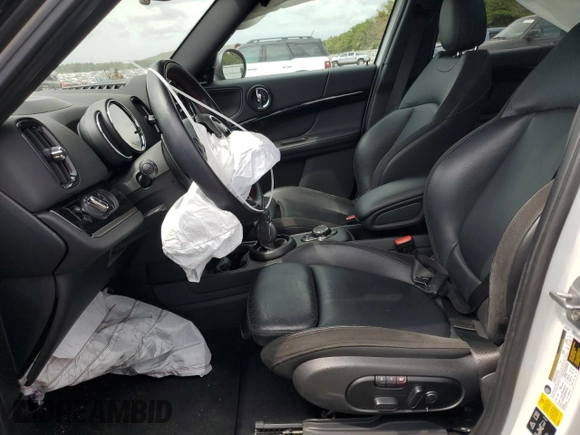 2019 MINI Countryman Cooper S with VIN WMZYT5C56K3G93448, listed as a Copart auction lot 63420534 with 21,440 mi miles and Salvage Title. Bid and sale history available at carsss.com. Image 7.