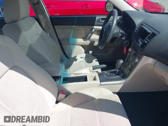 2009 Subaru Legacy Special with VIN 4S3BL616797212629, listed as a IAAI auction lot 41980963 with 158,241 mi miles and . Bid and sale history available at DreamBid. Image 5.