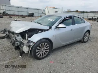 2011 Buick Regal CXL RL1 with VIN W04GN5EC5B1056829, listed as a Copart auction lot 77863754 with 126,598 mi miles and Salvage Title. Bid and sale history available at carsss.com. Image 1.