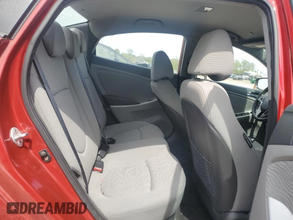 2012 Hyundai Accent GLS with VIN KMHCU4AE5CU180992, listed as a Copart auction lot 53336145 with 126,142 mi miles and Salvage Title. Bid and sale history available at carsss.com. Image 10.