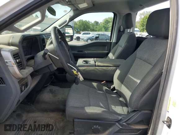 2024 Ford F-250 XL with VIN 1FTBF2BA1REE01033, listed as a Copart auction lot 57161275 with 49,465 mi miles and Salvage title. Bid and sale history available at DreamBid. Image 7.