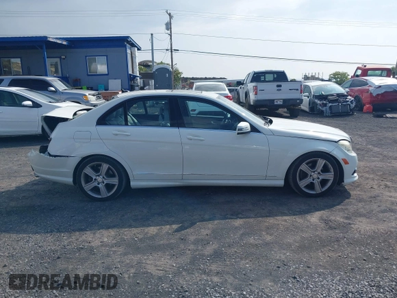 2010 Mercedes-Benz C-Class C 300 Sport with VIN WDDGF5EB6AR129187, listed as a IAAI auction lot 41540327 with 175,098 mi miles. Bid and sale history available at carsss.com. Image 13.