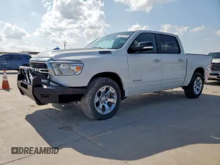 2020 Ram 1500 Big Horn z VIN 1C6SRFFT3LN252018, wystawiony jako Copart lot #60532705 z przebiegiem 97 589 mil mil oraz Szkoda całkowita • Salvage title. Historia ofert i sprzedaży dostępna na DreamBid. Obrazek 1.