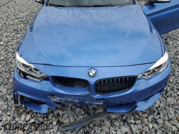 2014 BMW 4 Series 435i xDrive with VIN WBA3R5C50EK187272, listed as a Copart auction lot 56579855 with 129,873 mi miles and Salvage title. Bid and sale history available at DreamBid. Image 11.