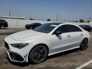 2020 Mercedes-Benz CLA 45 AMG with VIN W1K5J5DB3LN093251, listed as a Copart auction lot 55902764 with 51,442 mi miles and Salvage Title. Bid and sale history available at DreamBid. Image 1.