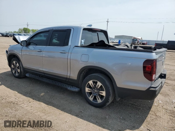 2019 Honda Ridgeline RTL with VIN 5FPYK3F5XKB024822, listed as a Copart auction lot 58831485 with Not provided miles and Salvage title. Bid and sale history available at DreamBid. Image 2.
