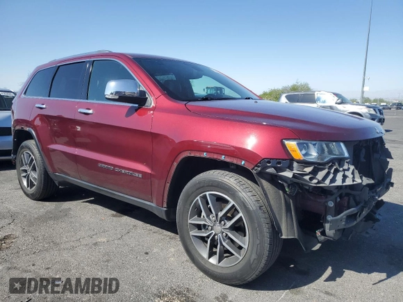 2018 Jeep Grand Cherokee Limited with VIN 1C4RJFBG3JC308622, listed as a Copart auction lot 61691495 with 99,409 mi miles and Salvage title. Bid and sale history available at DreamBid. Image 4.