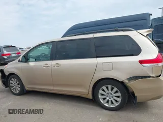2013 Toyota Sienna XLE with VIN 5TDDK3DC4DS055796, listed as a IAAI auction lot 41993530 with 256,735 mi miles and . Bid and sale history available at DreamBid. Image 14.