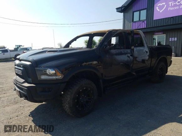 2022 Ram 1500 Warlock с VIN 1C6RR7LT9NS159338, выставлен на аукционе Copart как лот 59145714 с пробегом Не указан миль и На запчасти • Non repairable. История ставок и продаж доступна на DreamBid. Изображение 1.