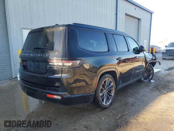 2024 Jeep Grand Wagoneer Series II Obsidian z VIN 1C4SJVFP6RS111595, wystawiony jako Copart lot #48257345 z przebiegiem 16 038 mil mil oraz Czysty tytuł • Clean title. Historia ofert i sprzedaży dostępna na DreamBid. Obrazek 3.