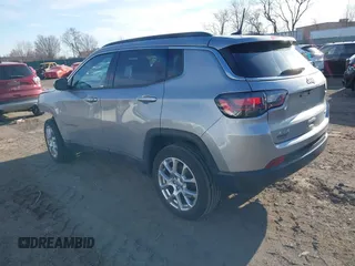 2023 Jeep Compass Latitude Lux с VIN 3C4NJDFNXPT502492, выставлен на аукционе IAAI как лот 41597253 с пробегом 18 747 миль миль и . История ставок и продаж доступна на DreamBid. Изображение 3.