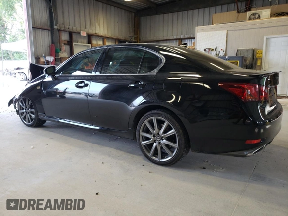 2014 Lexus GS 350 with VIN JTHCE1BL6E5024436, listed as a Copart auction lot 66339854 with 63,216 mi miles and Salvage Title. Bid and sale history available at carsss.com. Image 2.