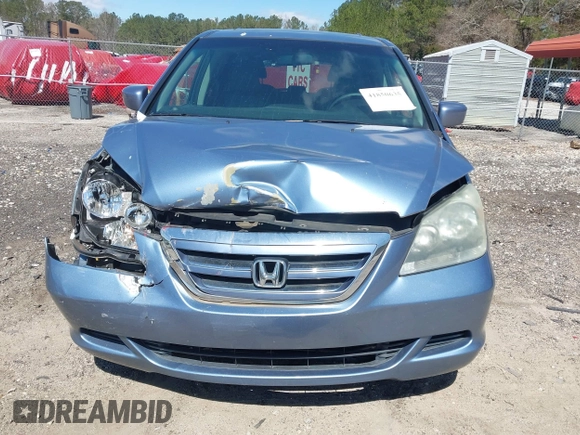 2007 Honda Odyssey EX-L with VIN 5FNRL38777B031517, listed as a IAAI auction lot 41850635 with 287,941 mi miles. Bid and sale history available at carsss.com. Image 12.