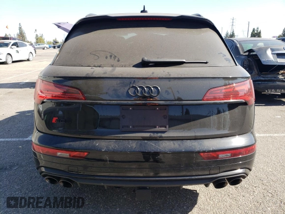 2023 Audi SQ5 Premium Plus with VIN WA1B4AFY9P2147524, listed as a Copart auction lot 60696554 with 7,433 mi miles and Salvage Title. Bid and sale history available at DreamBid. Image 6.