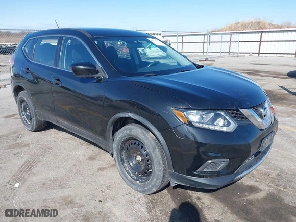 2016 Nissan Rogue S with VIN JN8AT2MV5GW143468, listed as a IAAI auction lot 41931113 with 132,497 mi miles. Bid and sale history available at carsss.com. Image 1.