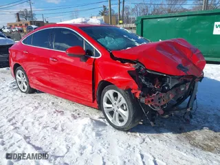 2016 Chevrolet Cruze Premier with VIN 1G1BG5SM8G7297854, listed as a IAAI auction lot 41559888 with 71,491 mi miles. Bid and sale history available at carsss.com. Image 1.