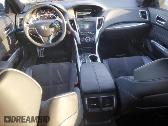 2018 Acura TLX w/A-SPEC Pkg with VIN 19UUB3F61JA003382, listed as a Copart auction lot 48741205 with 69,453 mi miles and Salvage Title. Bid and sale history available at carsss.com. Image 8.