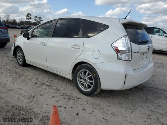 2013 Toyota Prius v Two with VIN JTDZN3EU7D3272765, listed as a Copart auction lot 43926325 with 236,275 mi miles and Salvage Title. Bid and sale history available at carsss.com. Image 2.