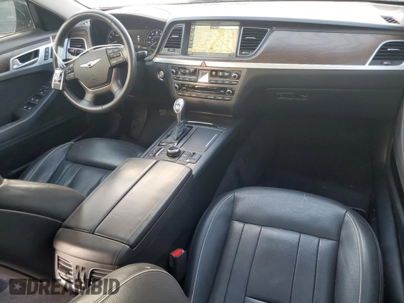 2017 Genesis G80 Ultimate z VIN KMHGN4JF2HU183072, wystawiony jako Copart lot #81121214 z przebiegiem 127 888 mil mil oraz Szkody całkowita. Historia ofert i sprzedaży dostępna na DreamBid. Obrazek 8.