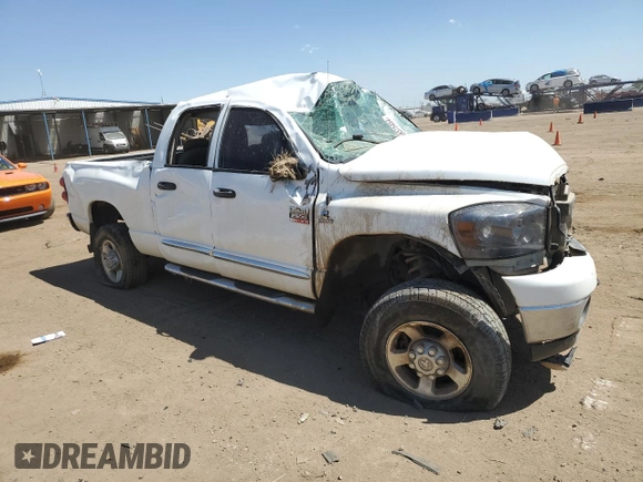 2008 Dodge Ram 2500 SLT with VIN 3D7KS28A08G166866, listed as a Copart auction lot 59375454 with 235,308 mi miles and Non Repairable. Bid and sale history available at carsss.com. Image 4.