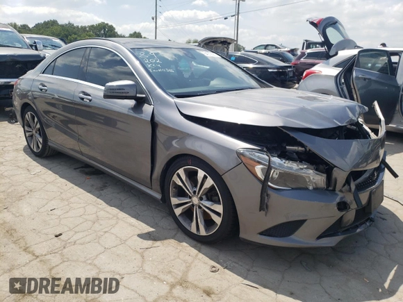2016 Mercedes-Benz CLA 250 with VIN WDDSJ4EB7GN358495, listed as a Copart auction lot 64972683 with 101,974 mi miles and . Bid and sale history available at DreamBid. Image 4.