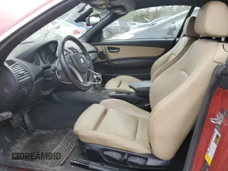 2009 BMW 1 Series 128i with VIN WBAUL73569VJ76363, listed as a Copart auction lot 52380635 with 210,519 mi miles and Salvage Title. Bid and sale history available at DreamBid. Image 7.