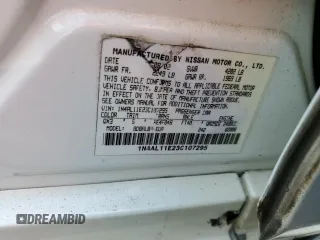 2003 Nissan Altima S with VIN 1N4AL11E23C107295, listed as a Copart auction lot 49809475 with 189,640 mi miles and Salvage Title. Bid and sale history available at carsss.com. Image 12.