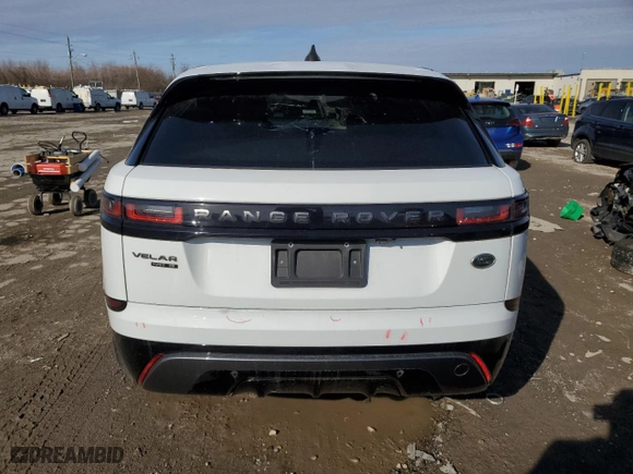 2019 Land Rover Range Rover Velar R-Dynamic SE with VIN SALYL2EX5KA783107, listed as a Copart auction lot 43201675 with 82,326 mi miles and Salvage Title. Bid and sale history available at carsss.com. Image 6.
