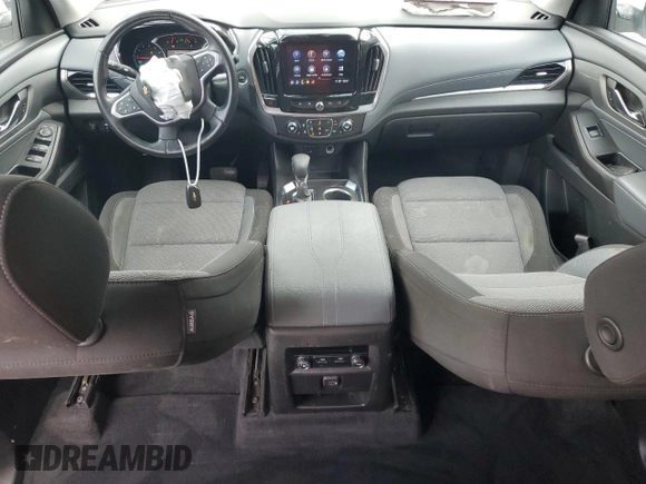 2021 Chevrolet Traverse LT Cloth with VIN 1GNERGKW4MJ270281, listed as a Copart auction lot 54137415 with 43,793 mi miles and Non repairable. Bid and sale history available at DreamBid. Image 8.