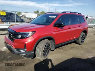 2023 Honda Passport Elite with VIN 5FNYF8H04PB031669, listed as a Copart auction lot 74446844 with 8,029 mi miles and Salvage Title. Bid and sale history available at carsss.com. Image 1.