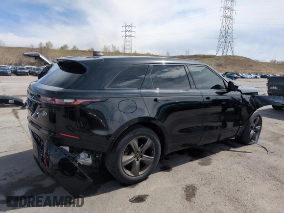 2021 Land Rover Range Rover Velar R-Dynamic S with VIN SALYT2EX0MA315255, listed as a Copart auction lot 53376485 with 75,980 mi miles and Salvage title. Bid and sale history available at DreamBid. Image 3.